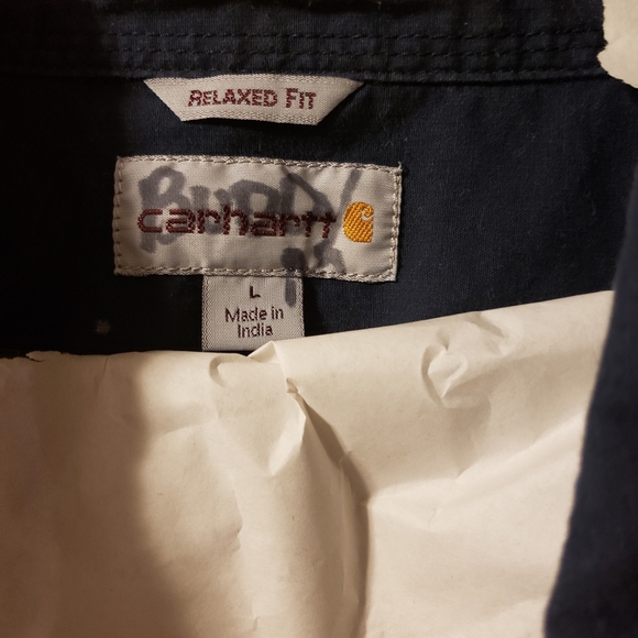 Blue button down - Picture 3 of 3